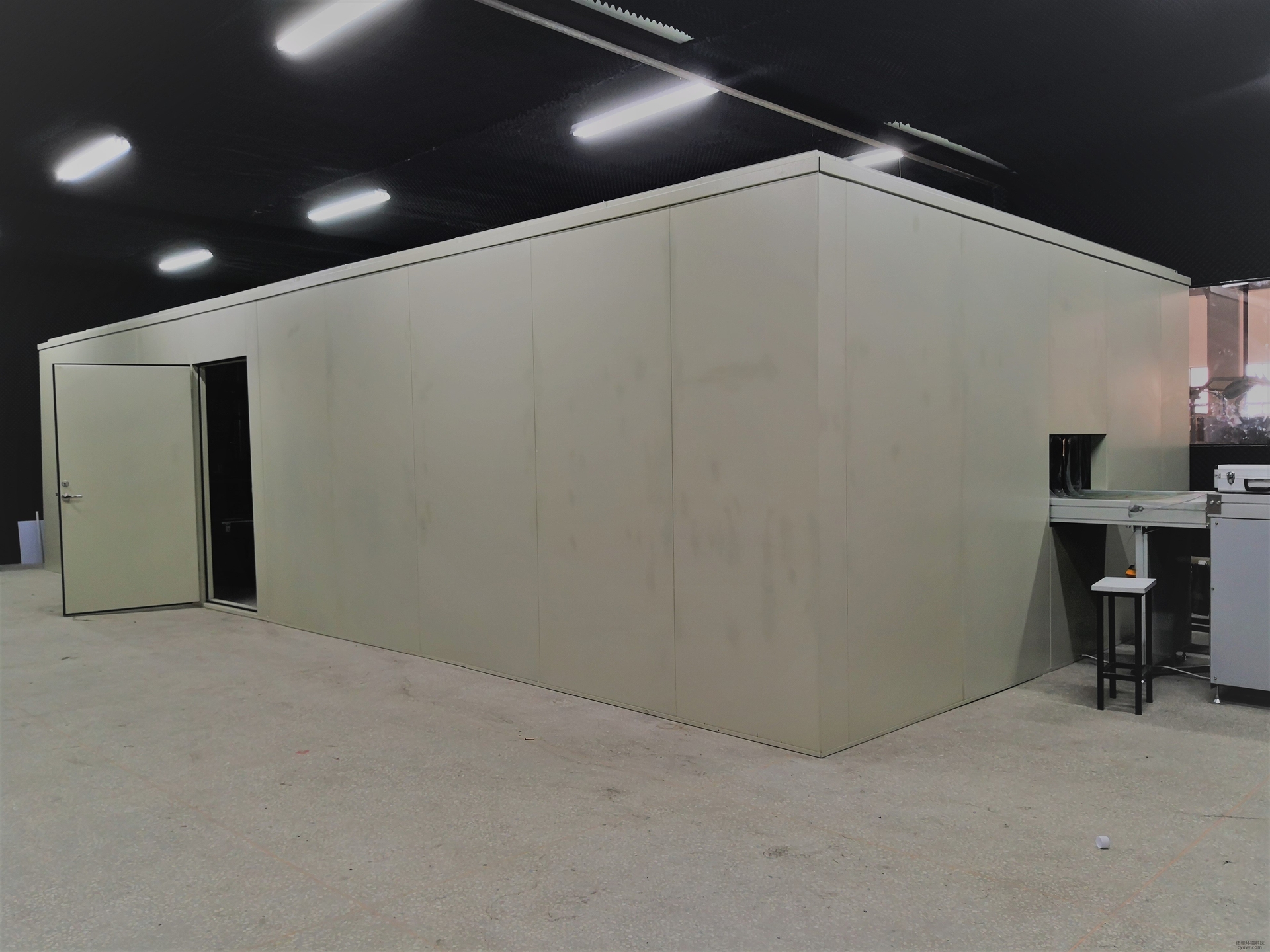 电机检测隔音房