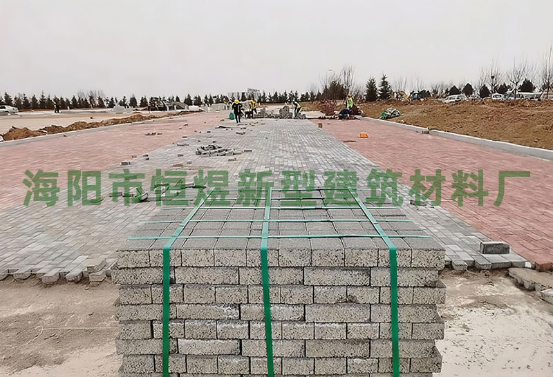 ��̨���е�·��שʩ���ֳ�ͼ