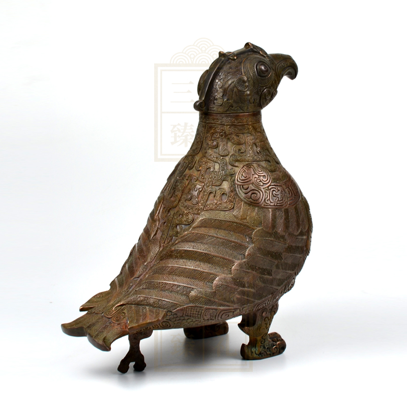 子乍弄鸟尊青铜艺术品(仿制品)_三晋臻礼官方旗舰店 子乍弄鸟尊青铜艺术品(仿制品)_三晋臻礼官方旗舰店