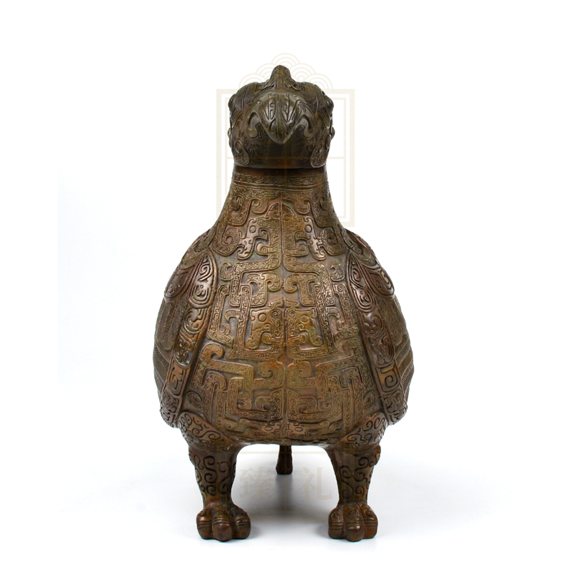 子乍弄鸟尊青铜艺术品(仿制品)_三晋臻礼官方旗舰店 子乍弄鸟尊青铜艺术品(仿制品)_三晋臻礼官方旗舰店