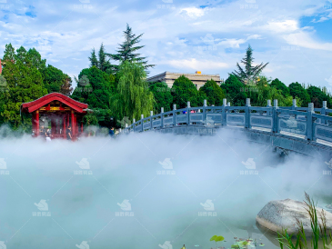 甘肅蘭州西北師范大學富氧霧森造景
