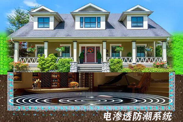 电渗透防潮系统