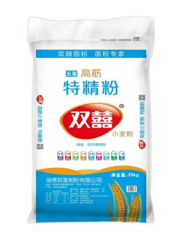雙囍五星高筋特精粉25kg