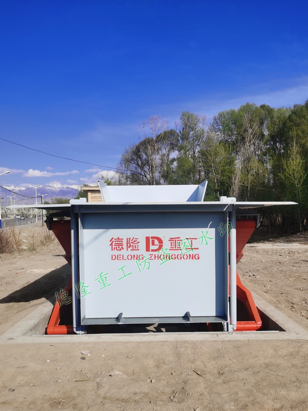 DL-SP10立方地埋式垃圾压缩设备