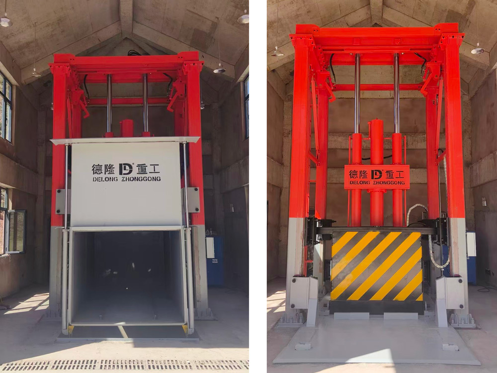 垂直式垃圾壓縮機(jī) 垂直式垃圾壓縮機(jī)