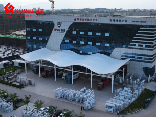 肇慶金利伊盾裝卸貨雨棚