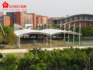 佛山美倫學校籃球場雨棚