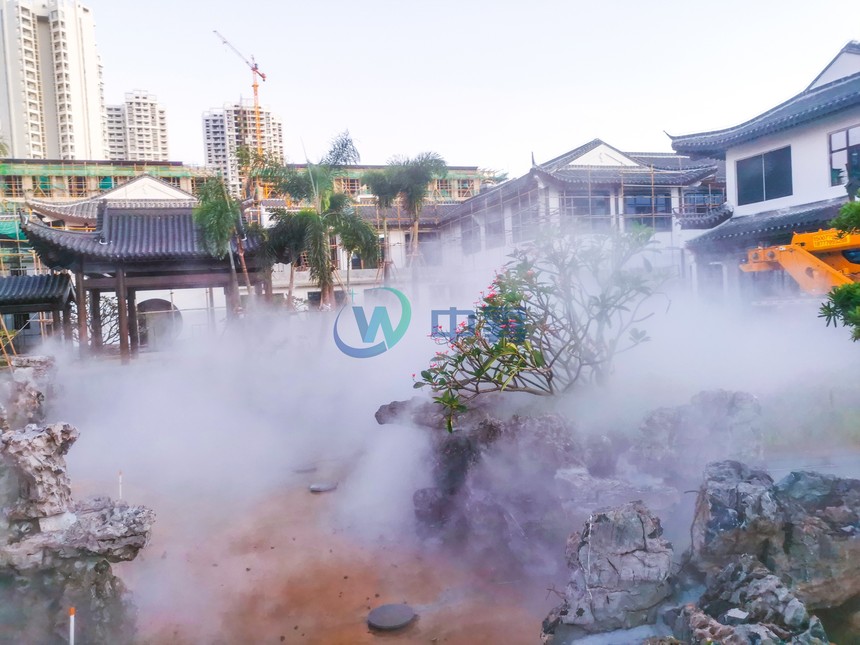 高壓噴霧造景