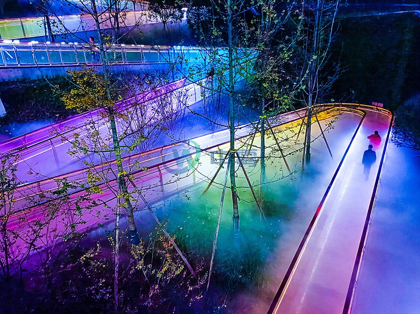 燈光景觀霧森係統