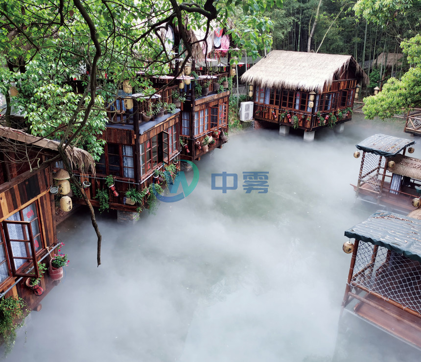 湖南株洲蘆淞區花溪老（lǎo）屋霧森造景案例（24）.jpg