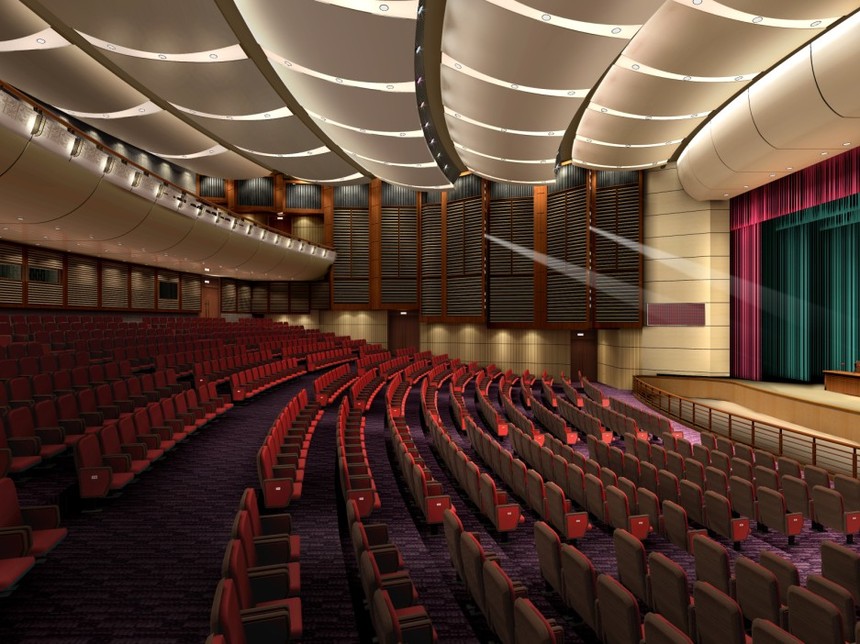 江阴天华大剧院数字电影放映系统工程-江苏华影科技有限公司