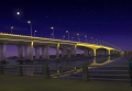 龙海市紫泥至气象局高速段夜景工程