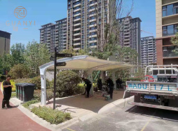 膜結(jié)構(gòu)車棚