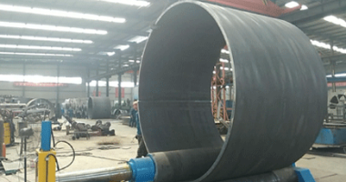 鄭州豫弘重型機(jī)械 W11-40*3000客戶現(xiàn)場(chǎng)