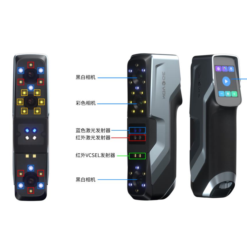 思创3DeVOK MT-专业级三维扫描仪 思创3DeVOK MT-专业级三维扫描仪