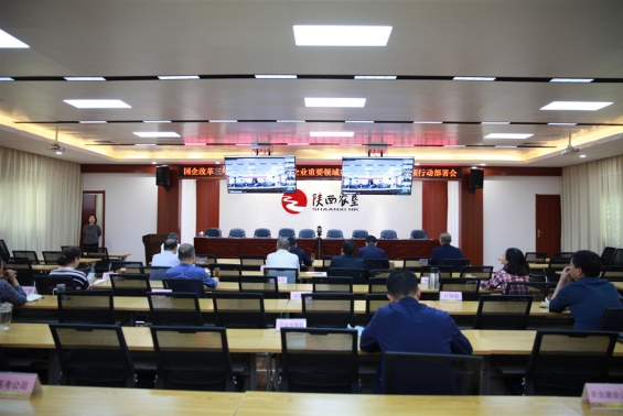 龙8官方网站LONG8召开加快完成国企改革三年行动任务和开展重要领域重大合同管理提升专项行动视频会议