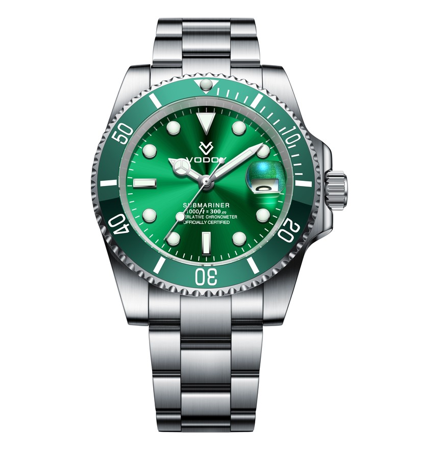 (沃度手表水鬼系列)在蔚蓝的大海里畅游,在清透的海水里浮潜,感受海洋