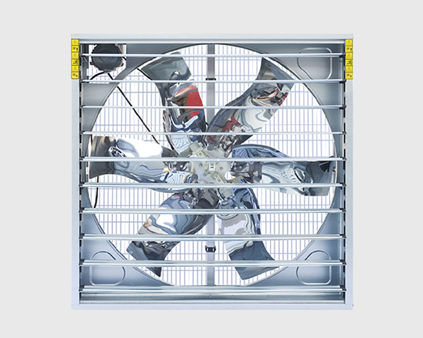 Ventilation principle of push pull fan