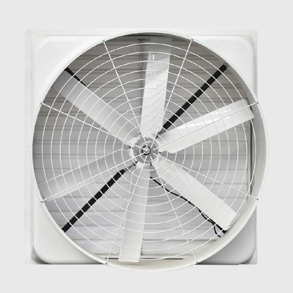 Ventilation principle of push pull fan