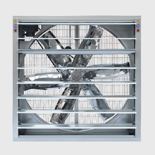 Ventilation principle of push pull fan
