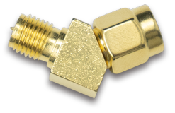 Pure copper gold-plated RF connector