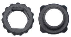 Rubber non-slip ratchet
