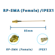 RP-SMA(Female)IPEX1(85mm)