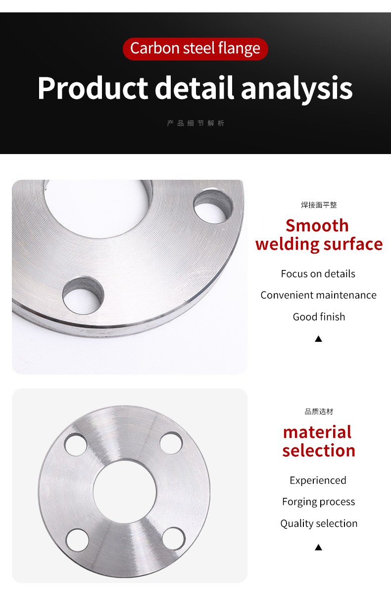 Plate flange