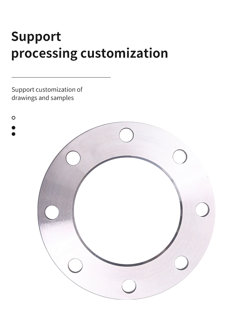 Plate flange