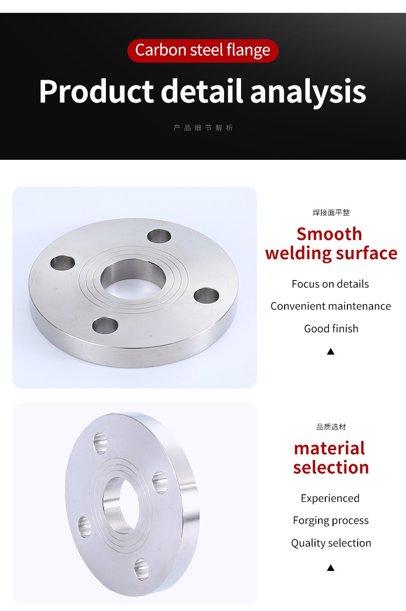Plate flange