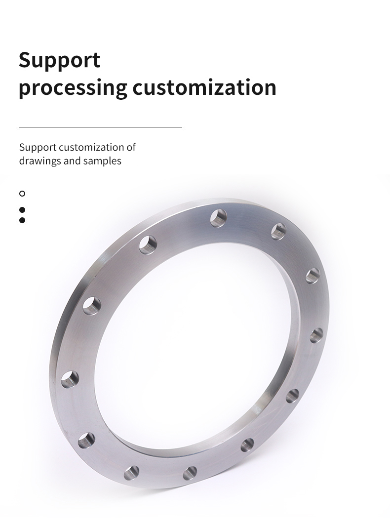 Plate flange