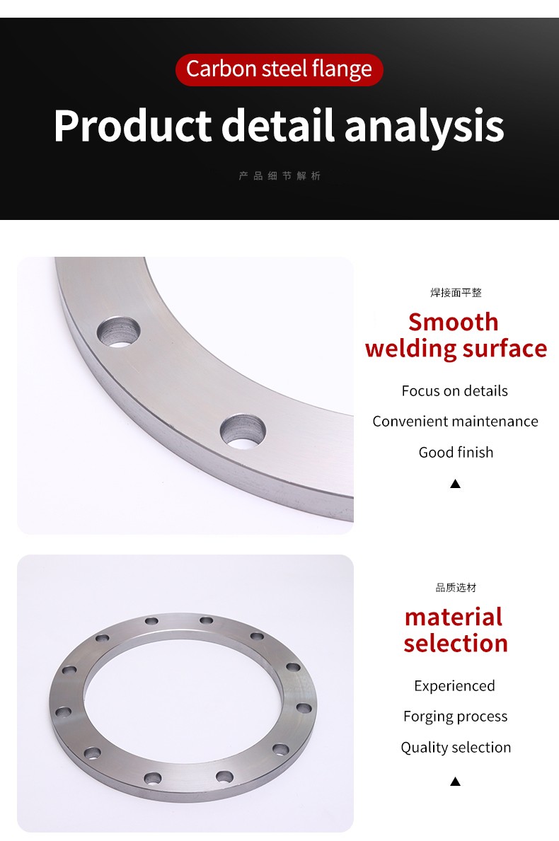 Plate flange