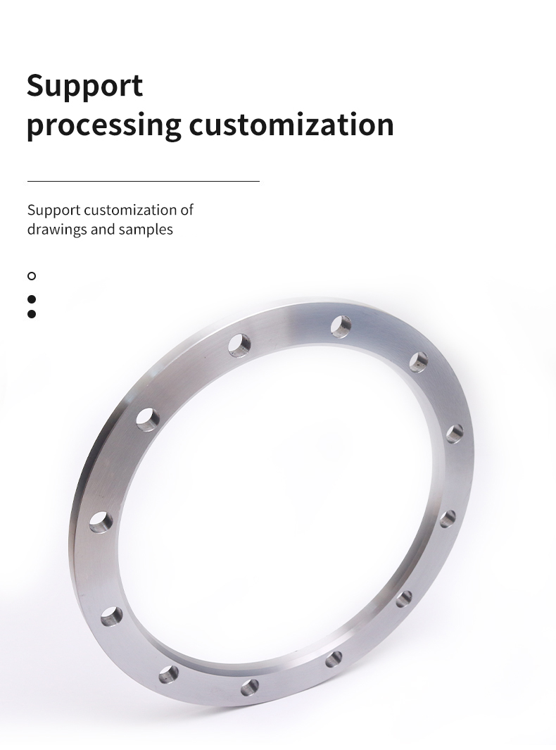 Plate flange