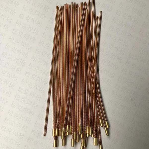 Aluminum welding wire feeding tube