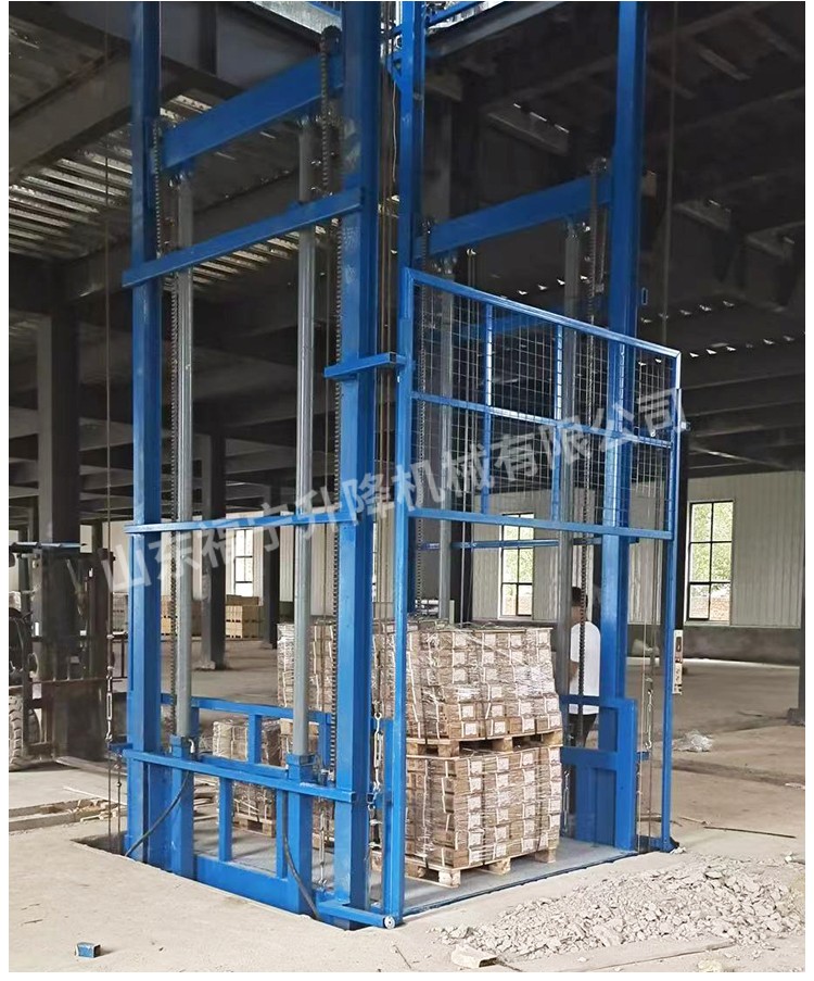 二层升降货梯-福宁机械