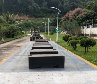 地磅安裝調試校準案例