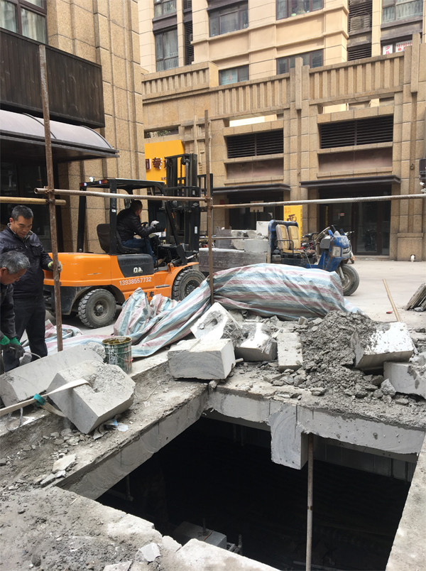 混凝土静力切割工程