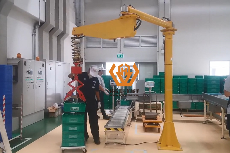 周转箱搬运助力机械手