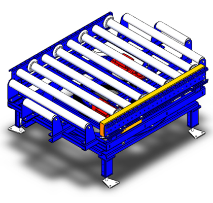 旋转滚筒输送机-托盘输送机|立体库输送机|链条输送机|托盘移栽机