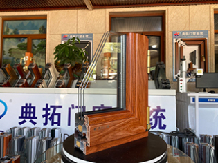 強化木轉印門窗