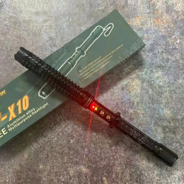 黑鹰X10电棍_大功率高压电棒_可伸缩车载防身电击