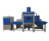 輸送式自動噴砂機