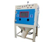 滾籃式自動噴砂機