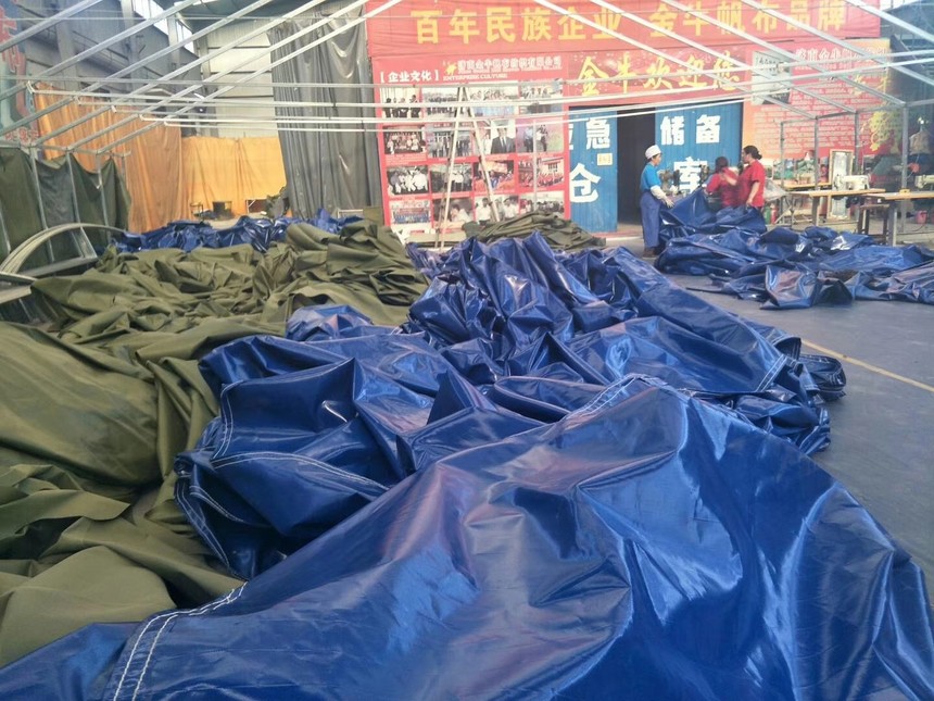 加工定做金牛帆布蒙古包