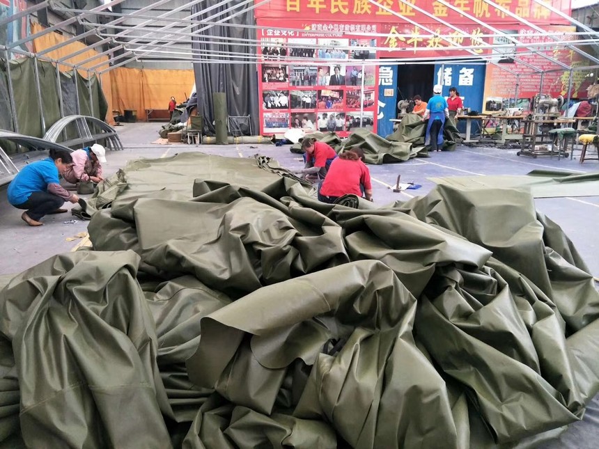 加工定做金牛帆布蒙古包