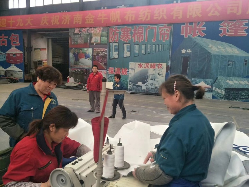 加工定做金牛帆布蒙古包