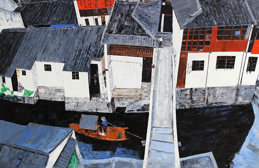 10,《江南春》140x200cm，2019年.JPG