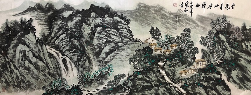 云抱青山谷静幽 70CMX180CM.jpg
