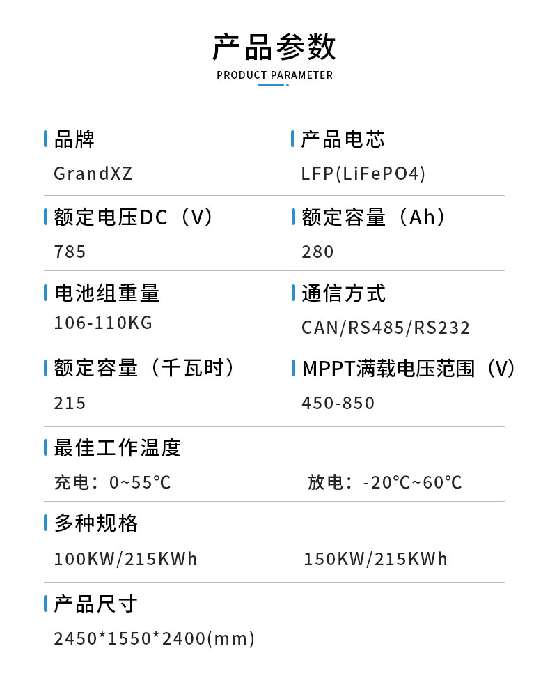 GrandXZ150kw215kwhϵͳ