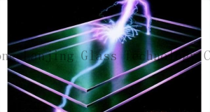 Conductive low-e glass